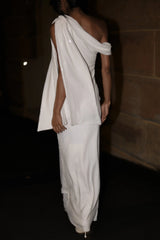MESHKI Catarina Sequin Maxi Dress - White