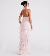 Alexandra Formal Tulle Long Dress