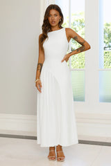 Strut With Style Maxi Dress White