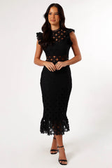 Anderson Midi Dress - Black