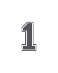 Bogg® Bit - Number "1"