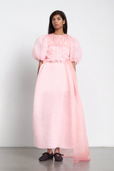ULANI | DRESS WINTERMERE MATELASS… ROSEWATER