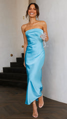 Miya Maxi Dress - Blue