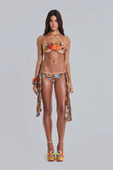 Alula Embellished Tropical Bra Top