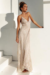 It Will Be Maxi Dress Champagne