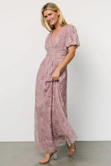Ardley Maxi Dress | Vintage Plum Floral