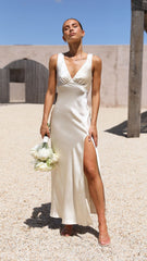Taylor Maxi Dress - Ivory
