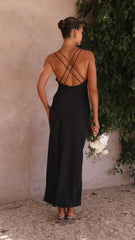 Faith Maxi Dress - Black