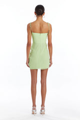 Holly Mini Dress Green