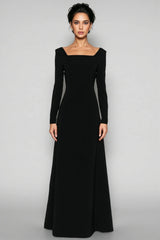 Amai Solid Colour A-line Maxi Dress