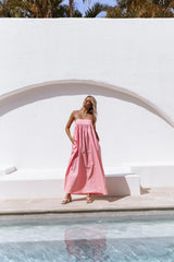 Serina Maxi Dress - Pink