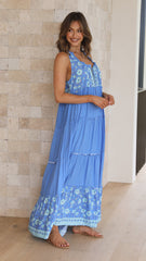 Erryn Maxi Dress - Afina Print