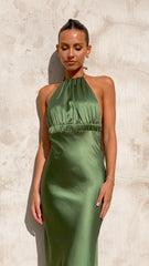 Soko Maxi Dress - Olive