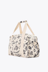 BEIS 'The Kids Duffle in Doodle Print