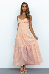 Soar Through Life Maxi Dress Orange
