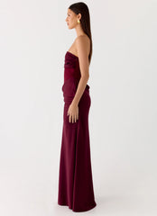 Champagne Skies Maxi Dress - Plum