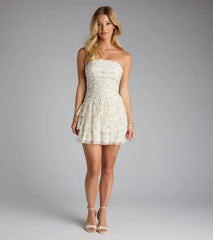 Sweet Like Daydreams Floral Lace Skater Dress