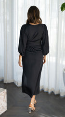 Meilani Midi Dress - Black