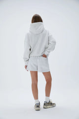 Ada Sweat Shorts - Light Grey Melange
