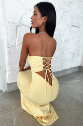 Lahara Maxi Dress - Yellow