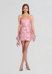 Novalie Sequin Lace Dress