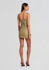 Mero Leather Dress