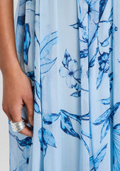 Milo Strapless Flared Dress