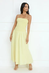 Unmatched Energy Halter Maxi Dress