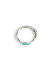 Rune Bangle Silver