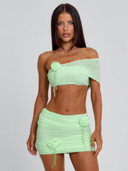 Seline Top Green