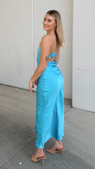 Miya Maxi Dress - Blue