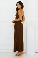 You Got This Maxi Dress Brown
