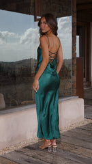 Keira Maxi Dress - Emerald