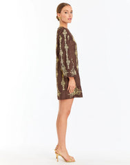 Lucrezia Embroidered Mini Dress