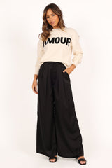 Amour Knit Sweater - Cream