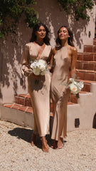 Halsey Maxi Dress - Latte