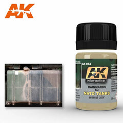 AK Interactive NATO Tank Rainmarks Enamel Paint