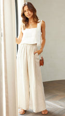 Oceana Pants - Natural