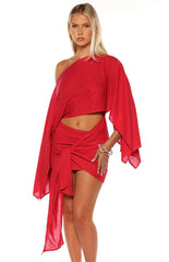 Ryoti Red Mini Dress