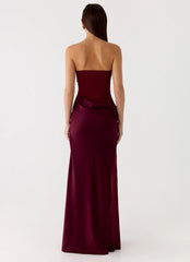 Champagne Skies Maxi Dress - Plum