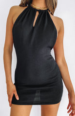 Mimosa Knit Dress Black