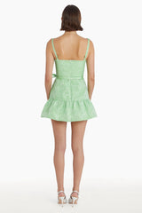 Ready For Brunch Mini Dress Green