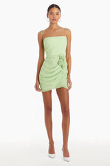 Holly Mini Dress Green