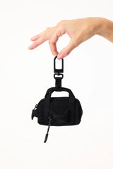 BEIS 'The Sport Duffle Charm in Black