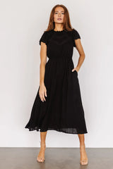 Prestyn Midi Dress | Black