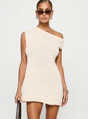 Liberation Off The Shoulder Mini Dress White