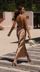 Halsey Maxi Dress - Latte