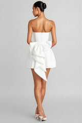 Raymos Backless Butterfly Mini Dress