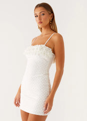 Bowden Mini Dress - Ivory