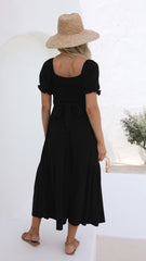 Sami Maxi Dress - Black